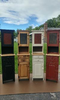 2pc Mini Hutch w/Tin Top