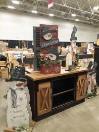 Farmhouse Sliding Entertainment X Door