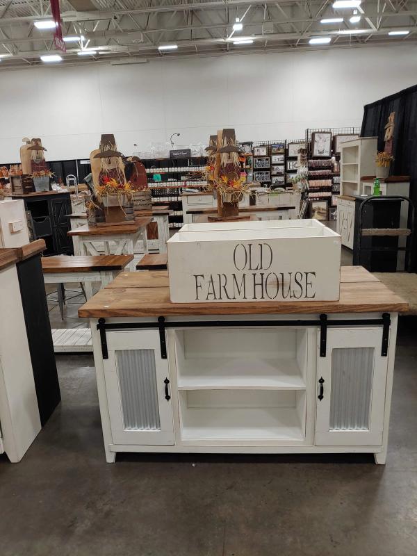 Farmhouse Sliding Entertainment