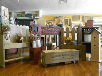 Seasonal Picket Bench, Flower Box, Bird House & Potting Chairs