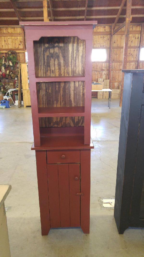 2 Piece Mini Hutch - Solid Door