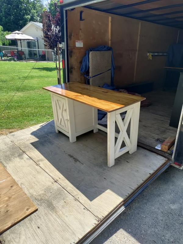 Farmhouse X-Brace Desk