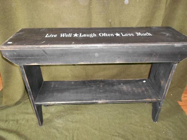 Stencil Bench