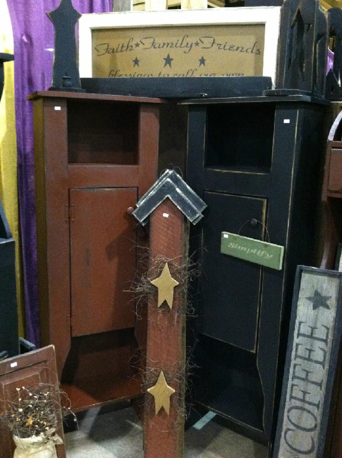 Antique Hutch Arch Door