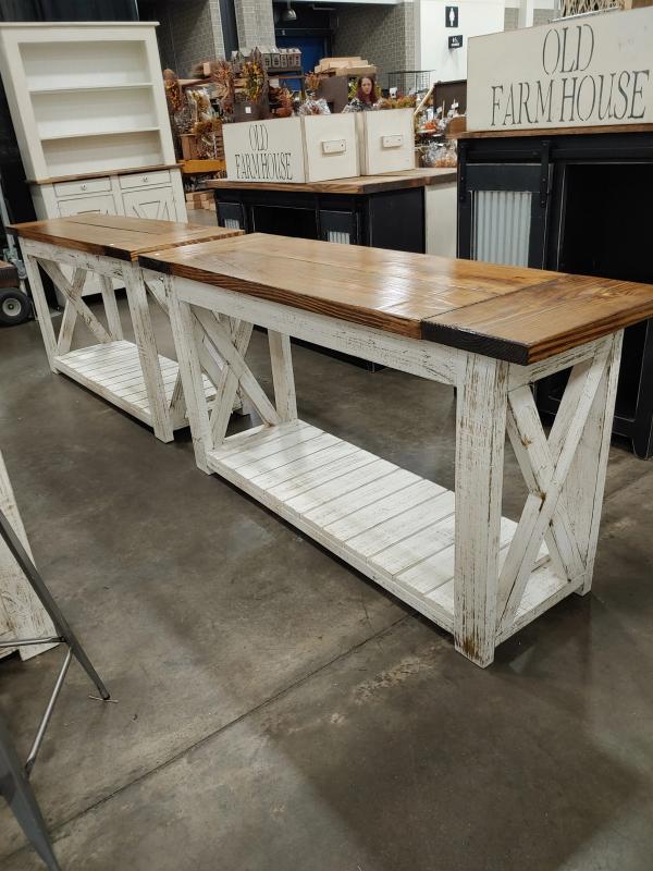 5 Foot Entry Table 1 Shelf