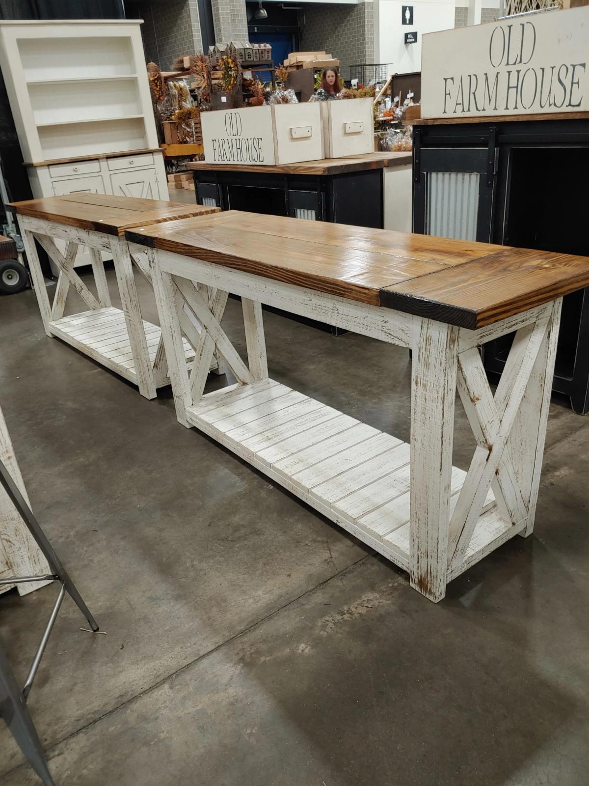 5 Foot Entry Table 1 Shelf
