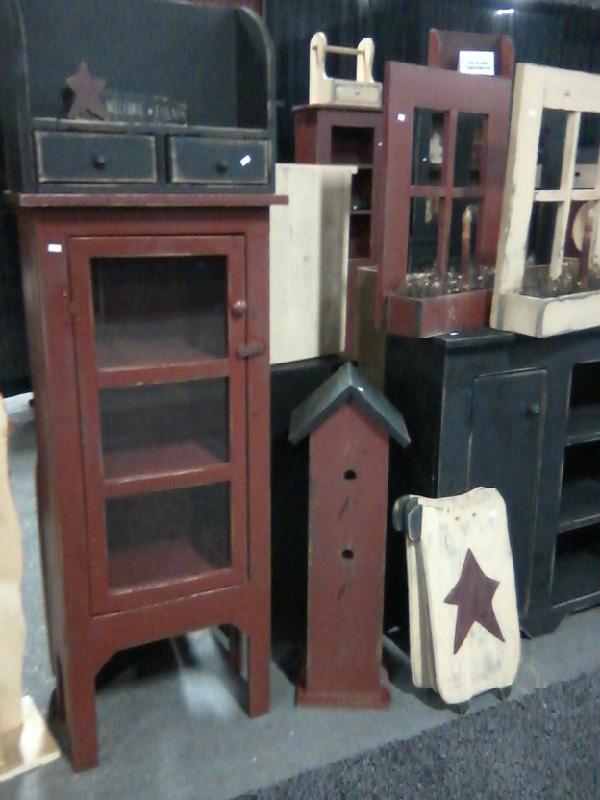 3 Pane Glass Cabinet