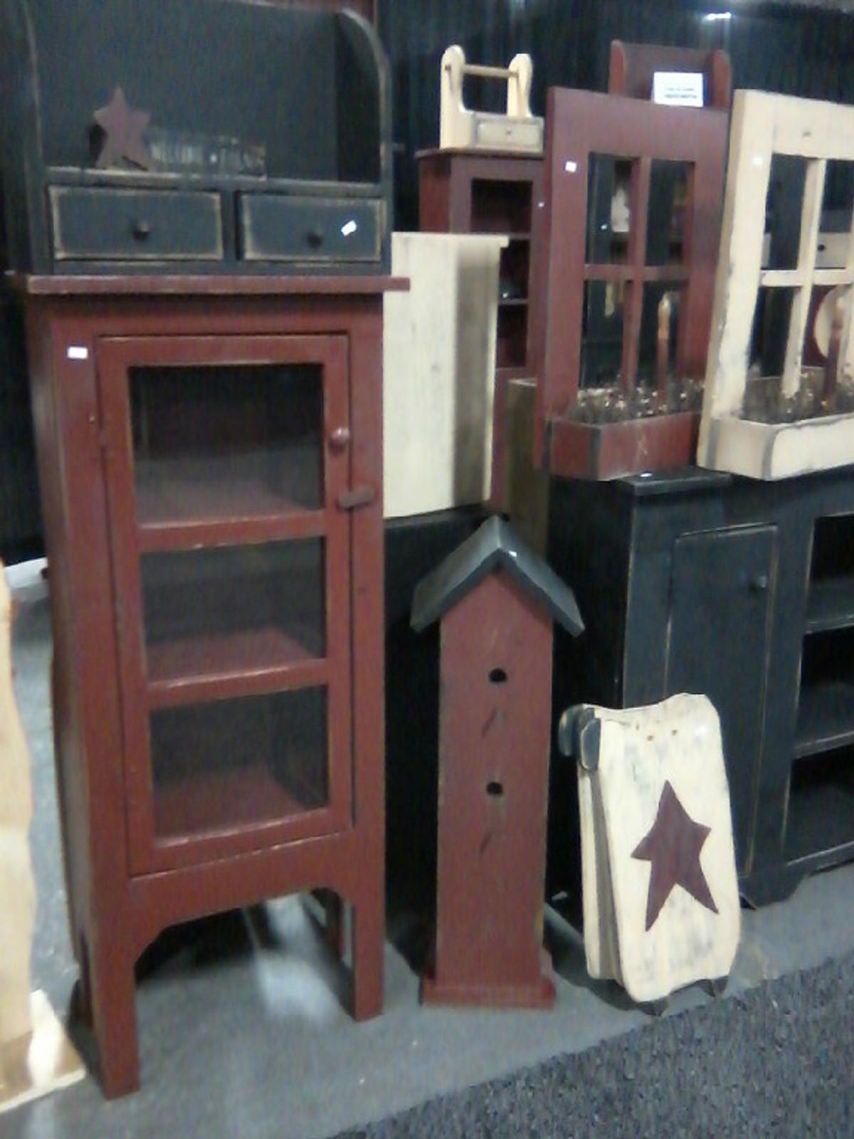 3 Pane Glass Cabinet