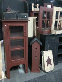 3 Pane Glass Cabinet