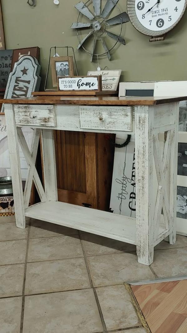 Farm House Sofa Table