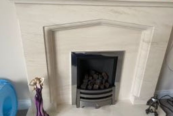 Award-Winning Stone-Effect Fireplace