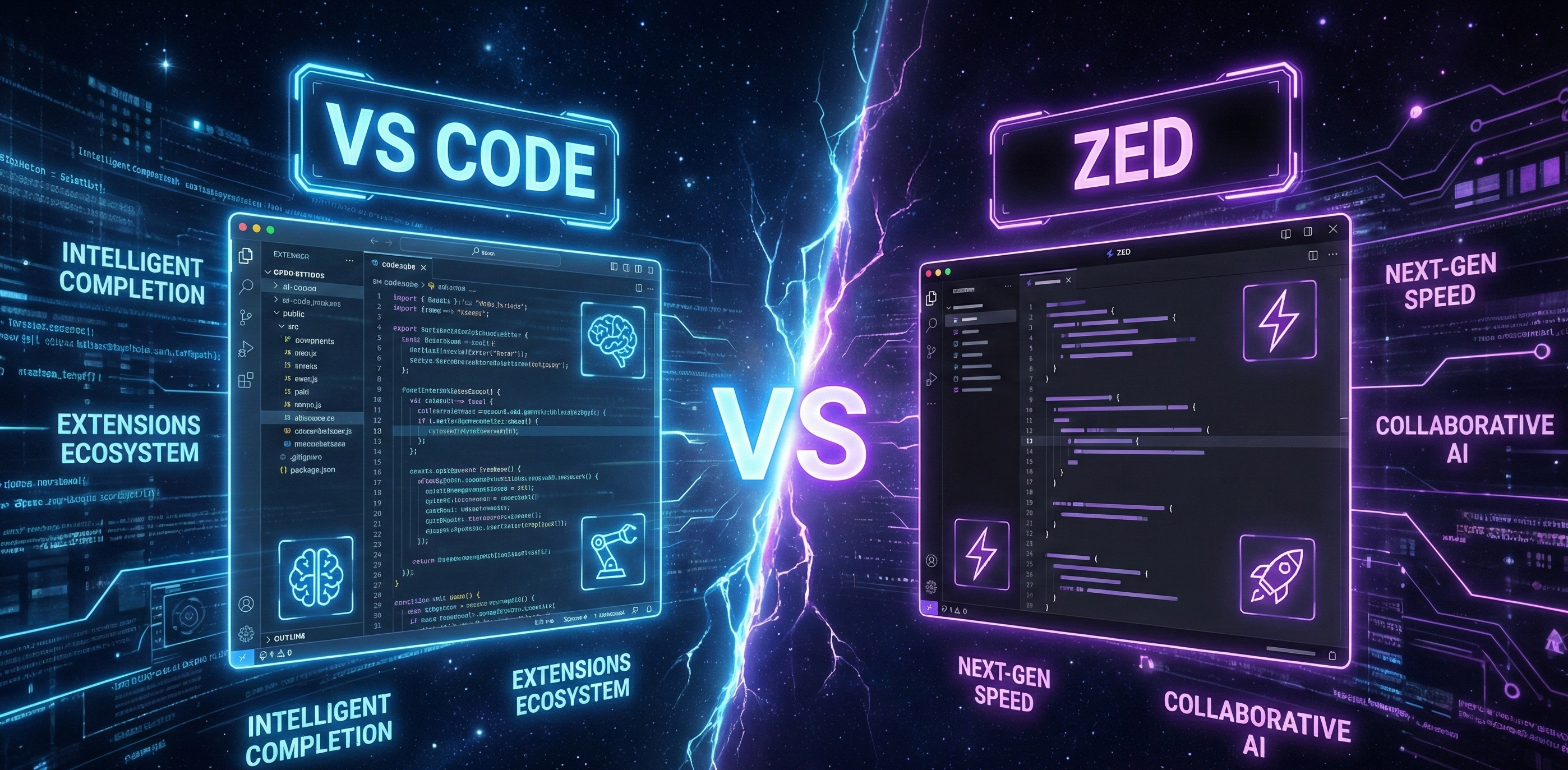 VS Code vs Zed: The Ultimate Comparison of Modern Code Editors for AI-Driven Development