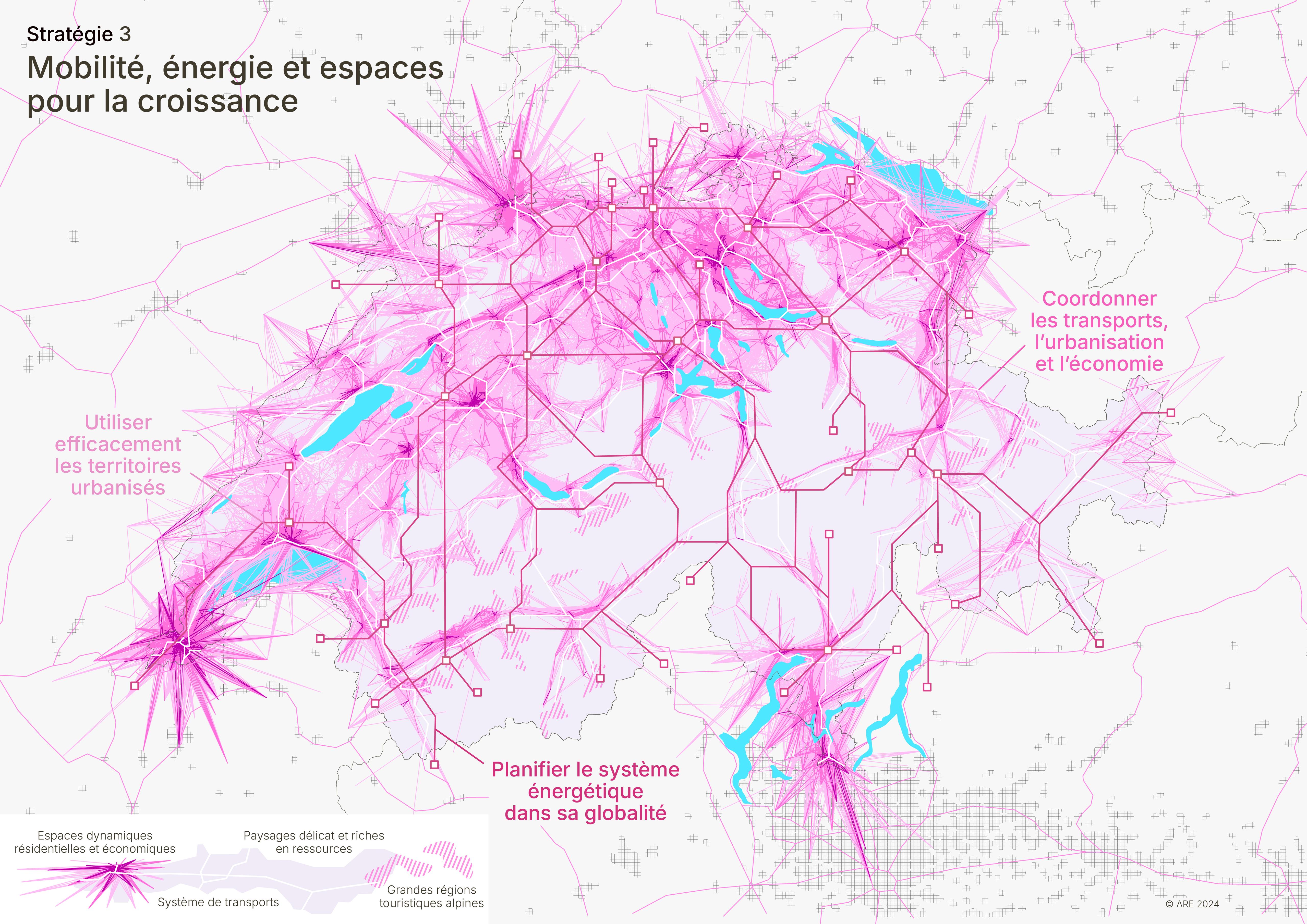 Stratégie 3 : Mobilité, énergie et espaces pour la croissance