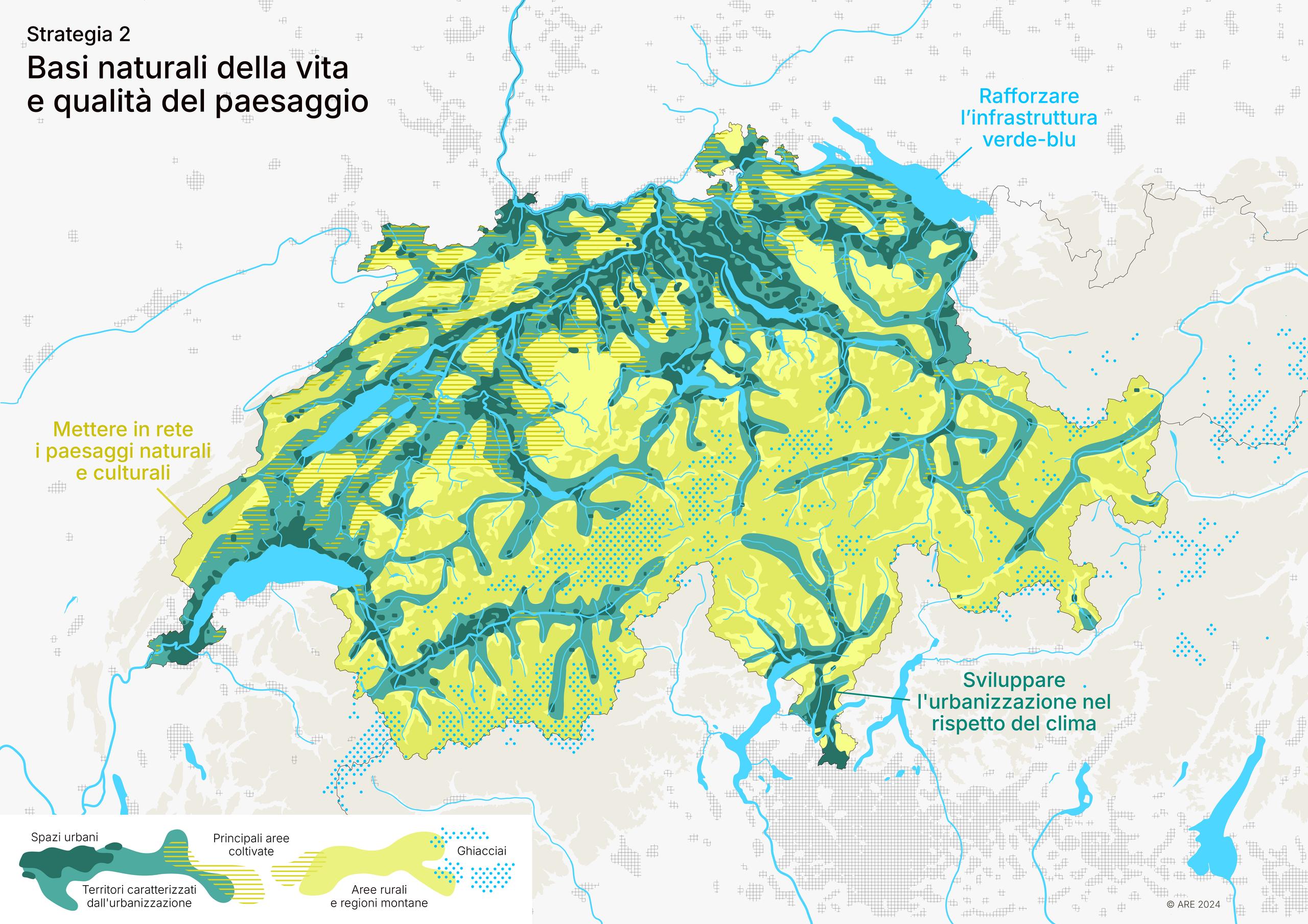 Strategia 2: Basi naturali della vita e qualità del paesaggio