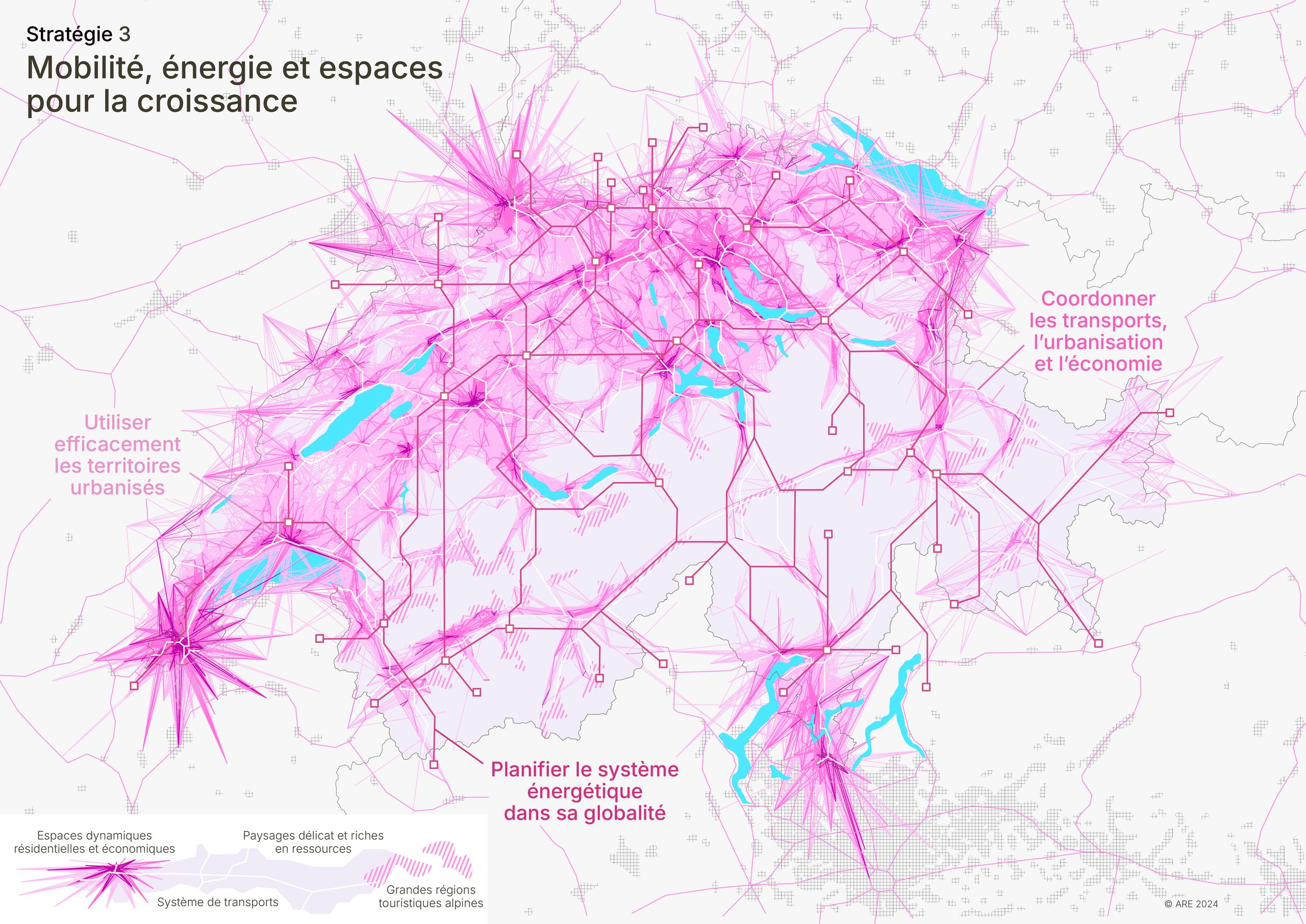 Stratégie 3 : Mobilité, énergie et espaces pour la croissance