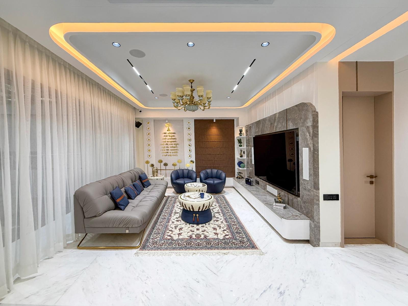 Contemporary residential interior design for a beautiful home