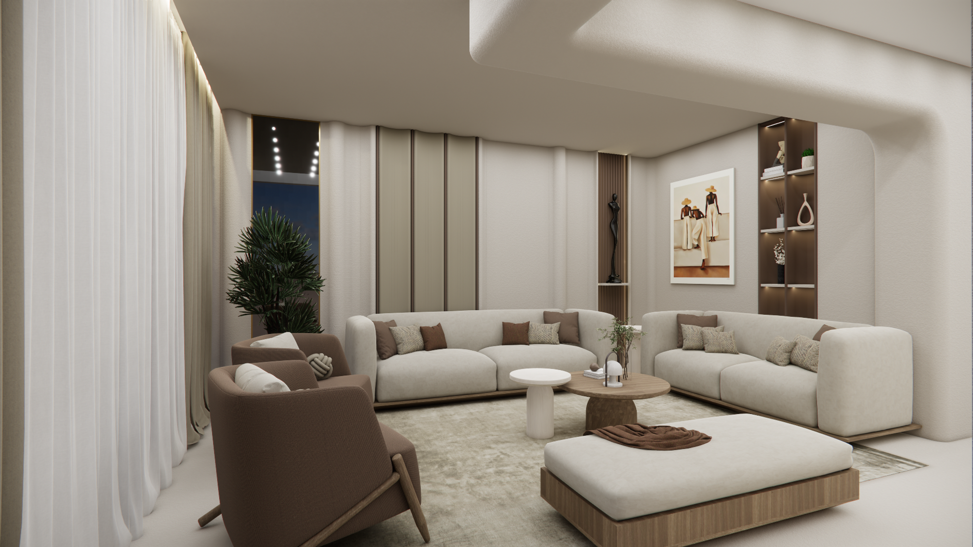 Living Room in Pune