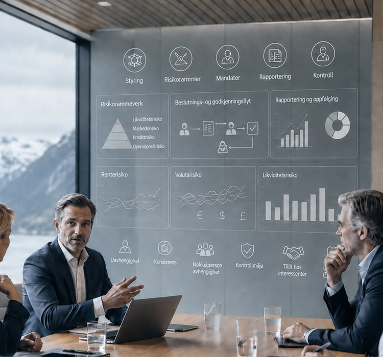 Styrets gjennomgang av finanspolicy