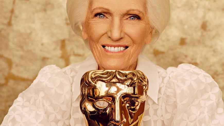 Dame Mary Berry DBE to be honoured with BAFTA Fellowship