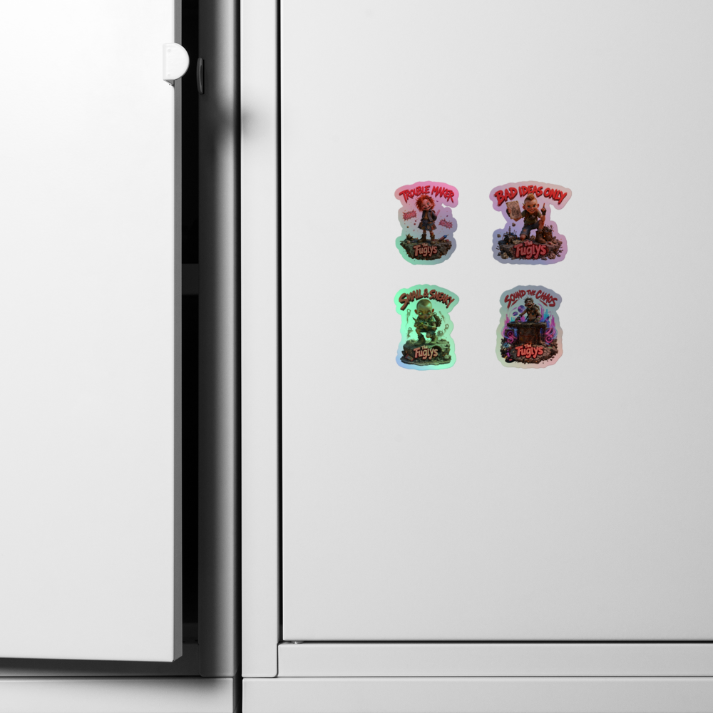 Sticker Set 4 Holographic Sticker