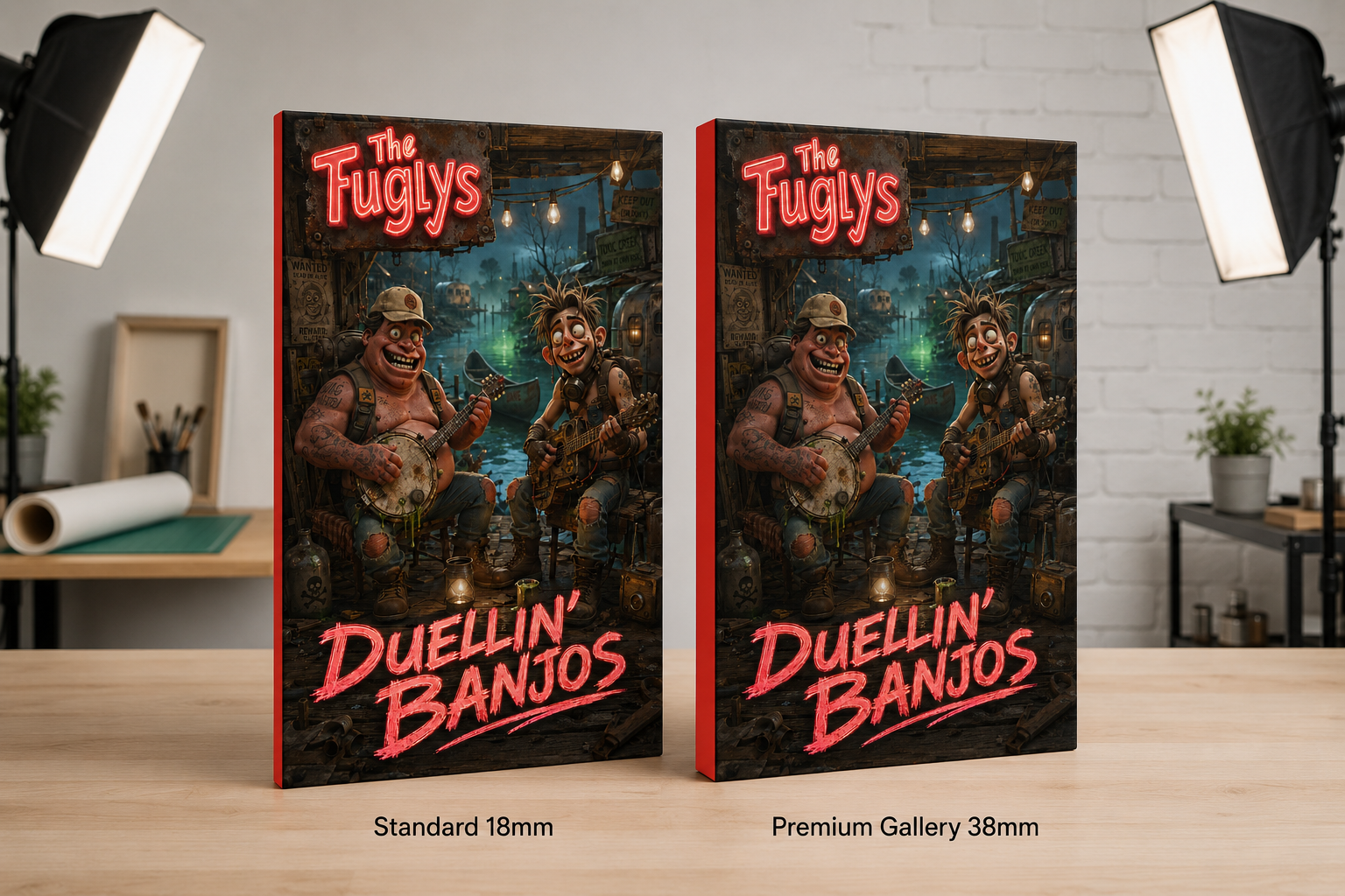 Duellin' Banjos view 2
