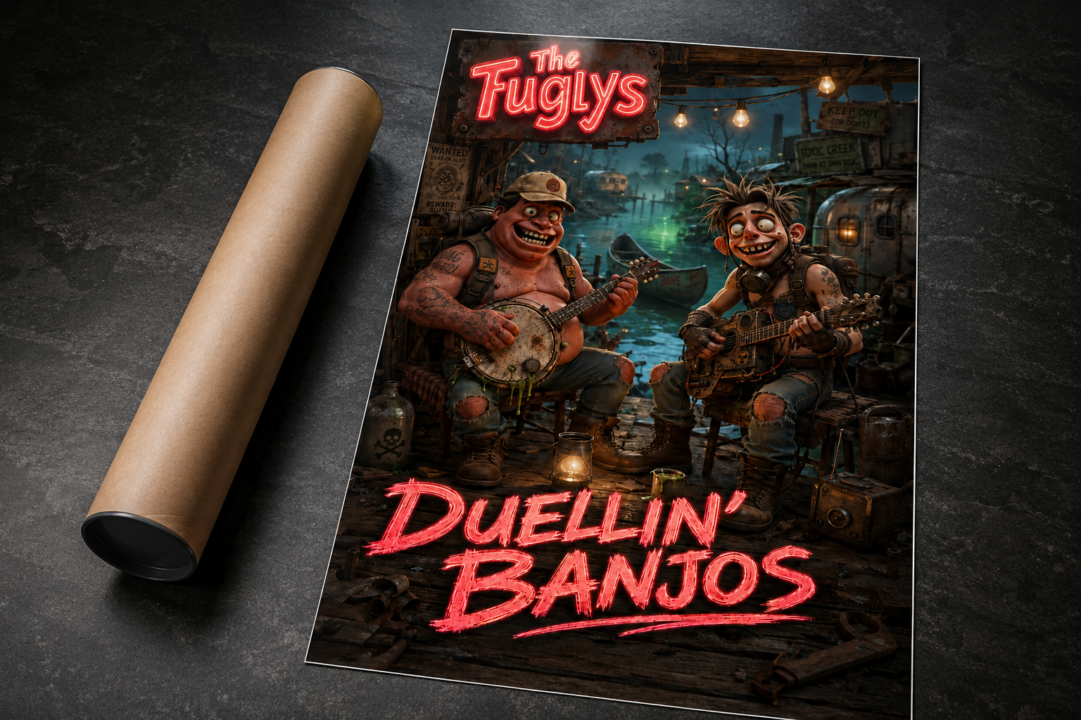 Duellin' Banjos view 3