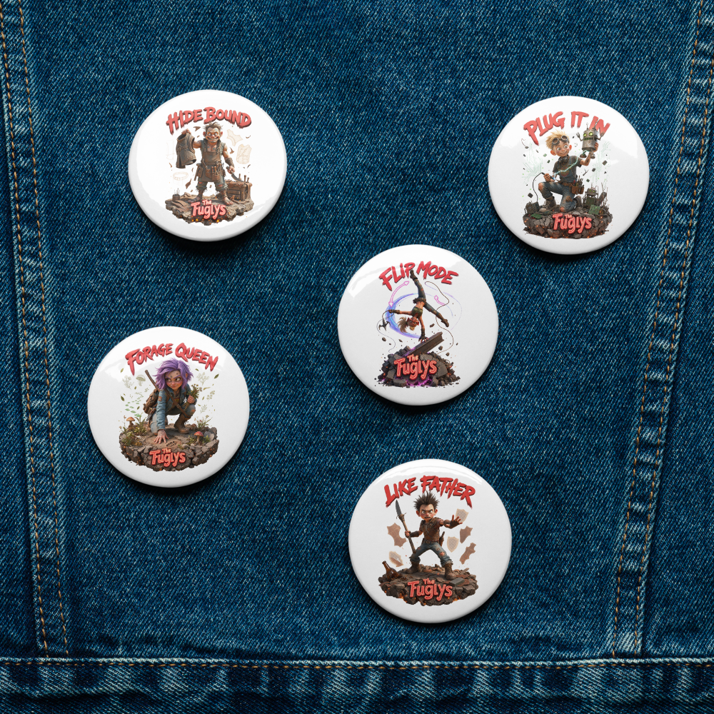 Badge Set 5 Pin Badge