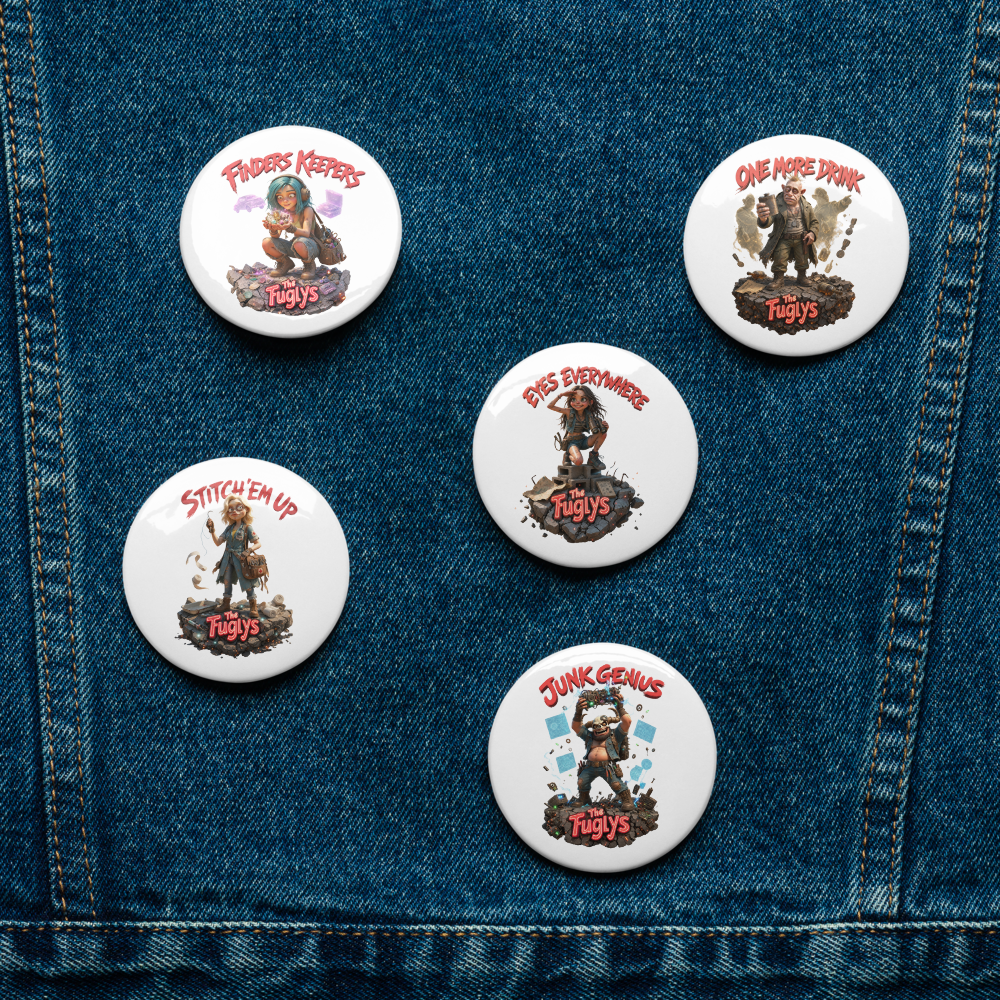 Badge Set 4 Pin Badge