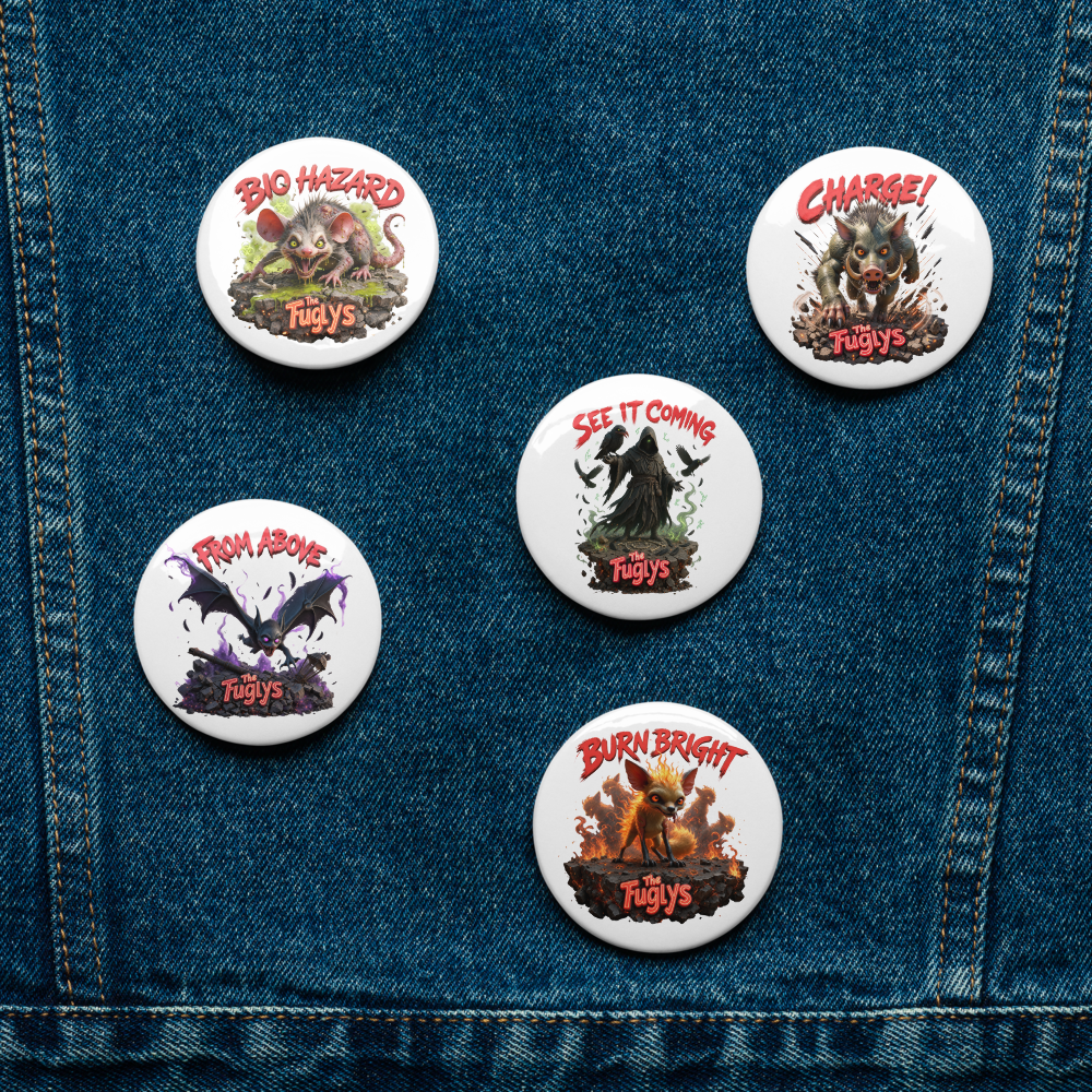 Badge Set 6 Pin Badge
