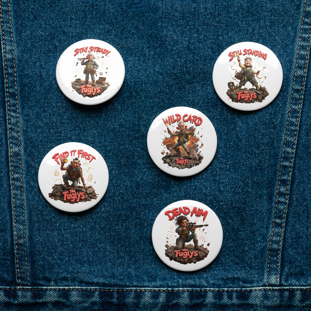 Badge Set 2 Pin Badge