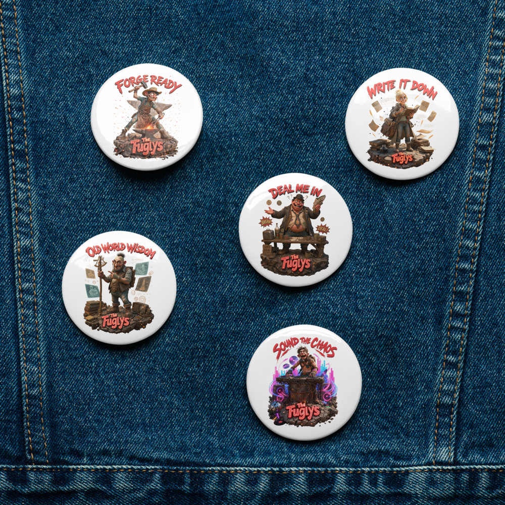 Badge Set 3 Pin Badge
