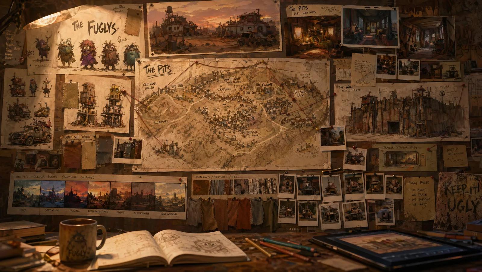 Building the Wasteland: Our World Design Process