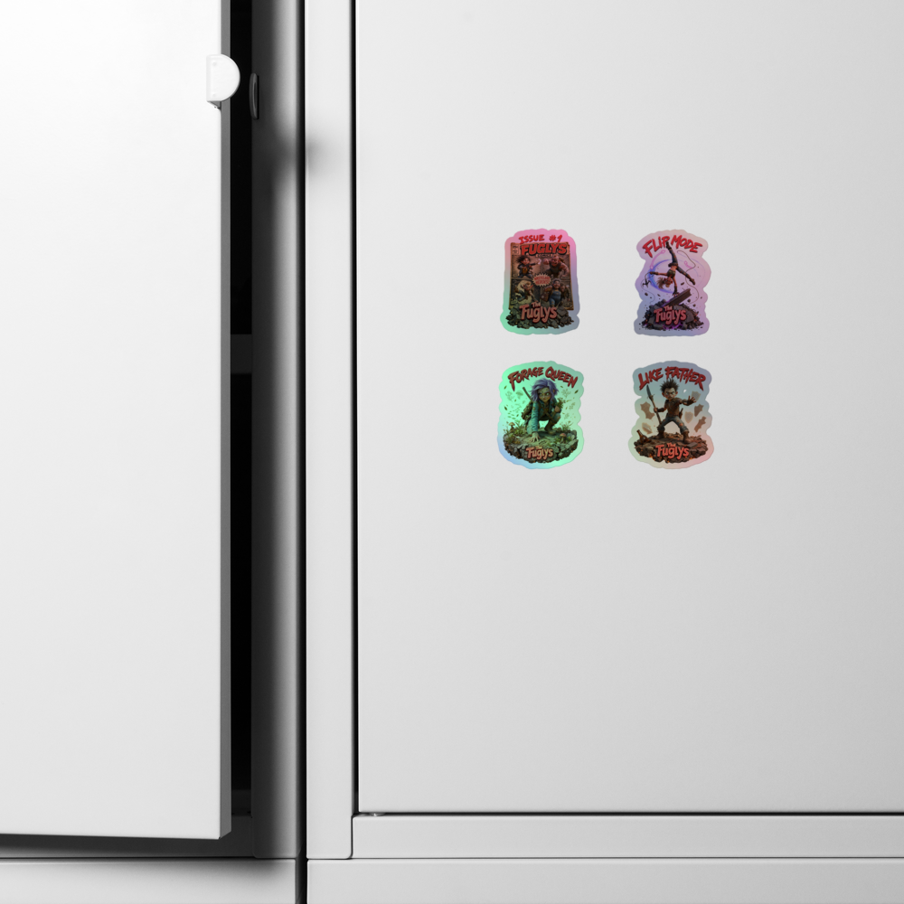 Sticker Set 8 Holographic Sticker