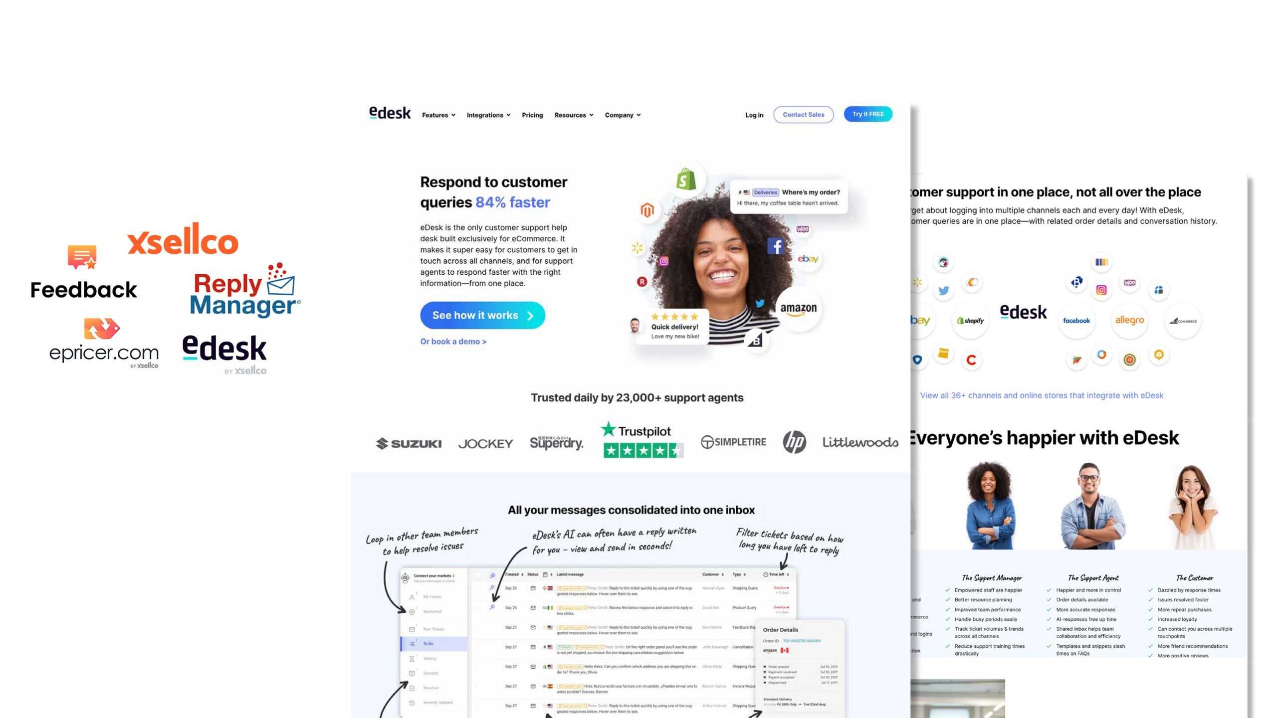 eDesk Rebrand | Dusted | Dusted