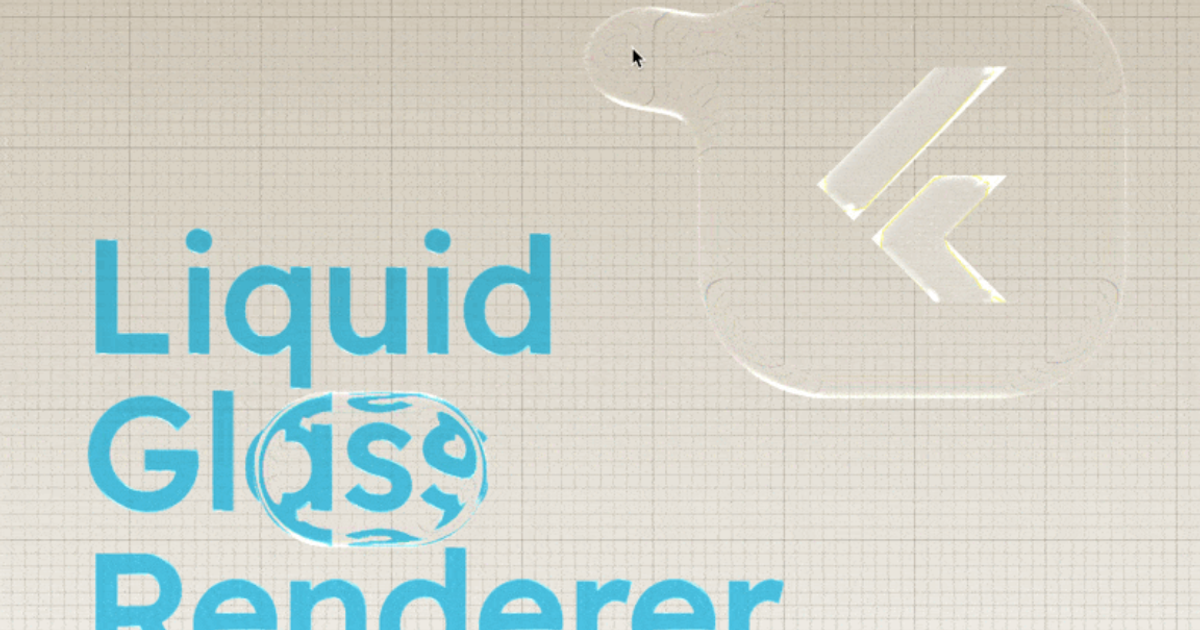 Liquid Glass Renderer