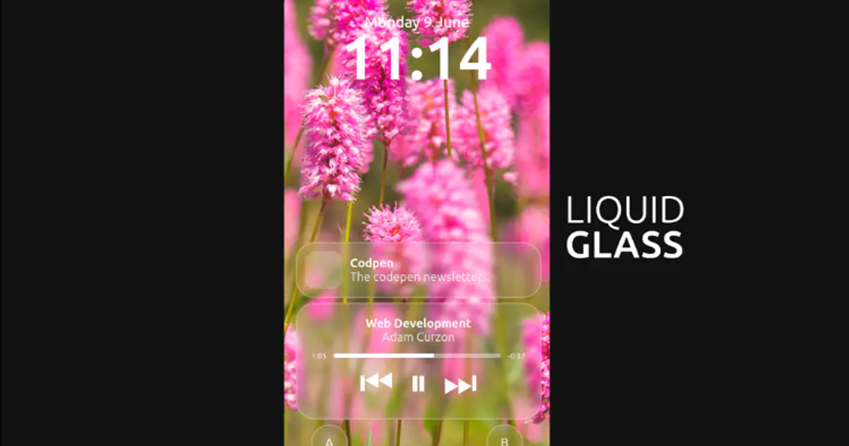 Liquid Glass UI