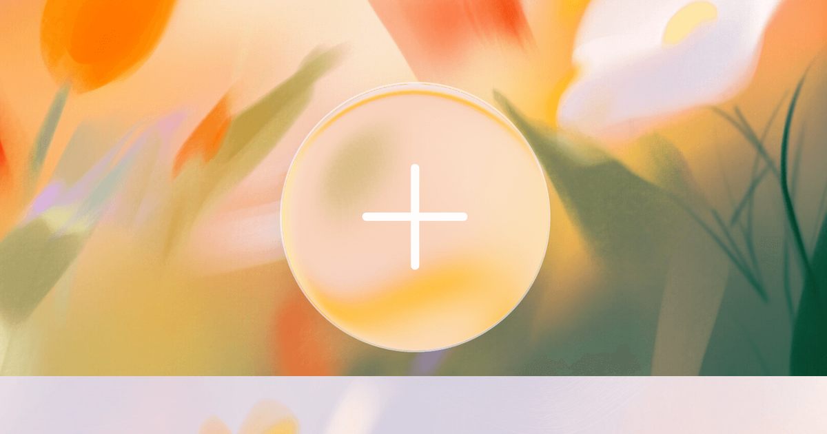 Liquid Glass button