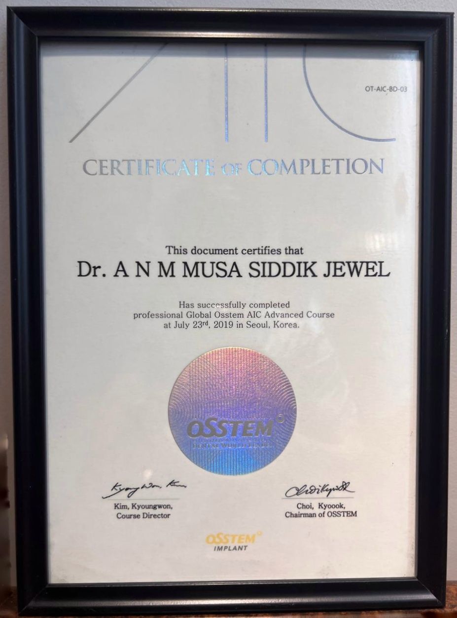 OSSTEM AIC Advanced Course — Seoul, South Korea (2019)