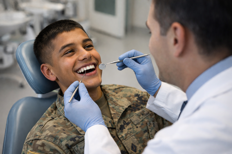Dental Treatment for Military & Cadet College Fitness