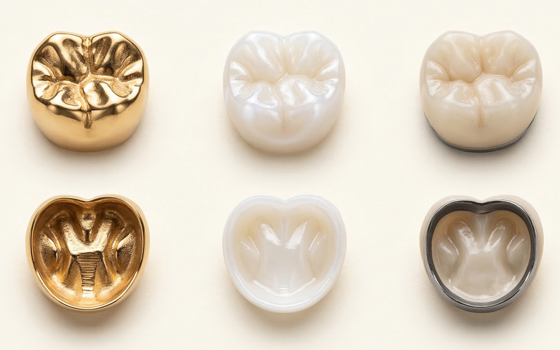 Dental Crown (Including Zirconia & Gold)
