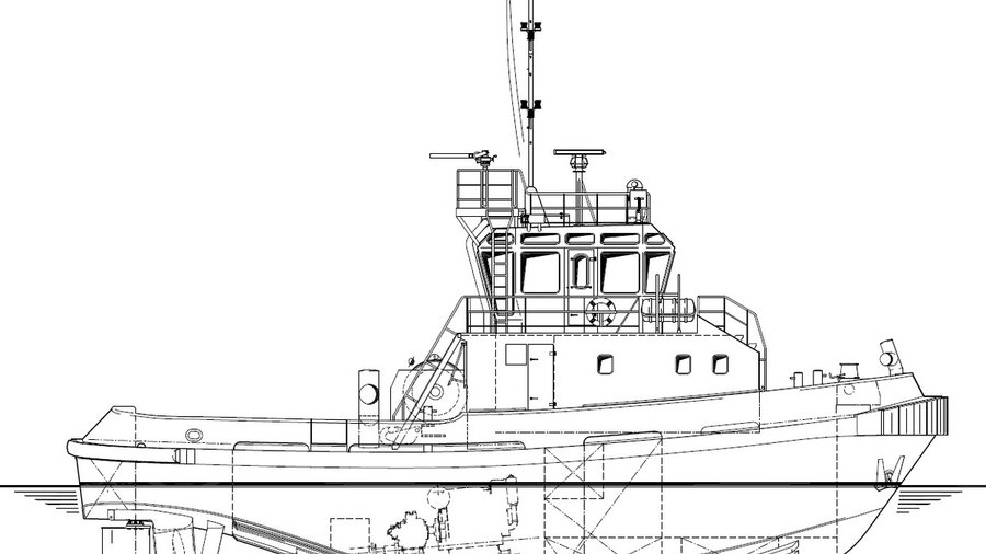 Damen 2207, Twin Screw Tug - Image 1
