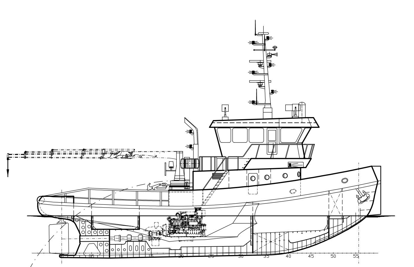 Single Screw Tug - Tugboats