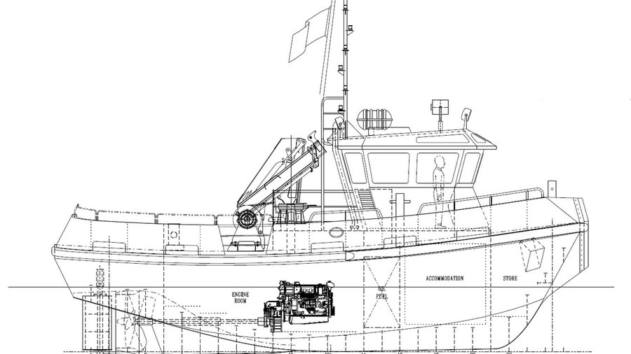 Twin Screw 13m Tug - Image 1