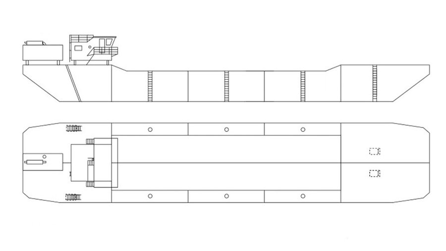 Self Propelled Split-hopper Barge - Image 1