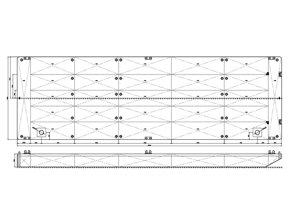 60 x 19 Flattop Barge - Barges