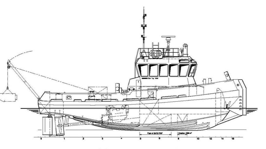 Damen Stantug 1906 - Image 1