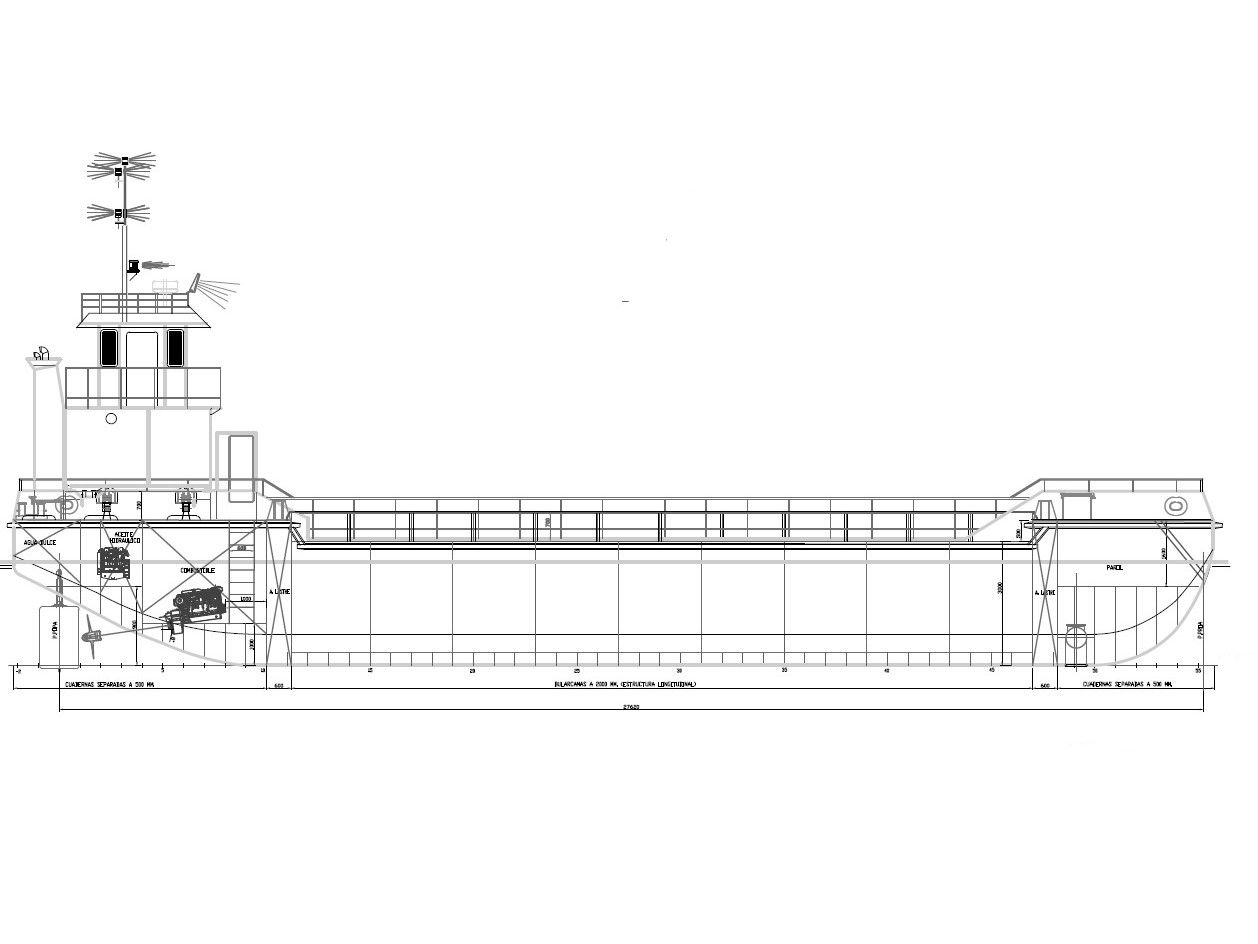 Self Propelled Split Barge - Barges