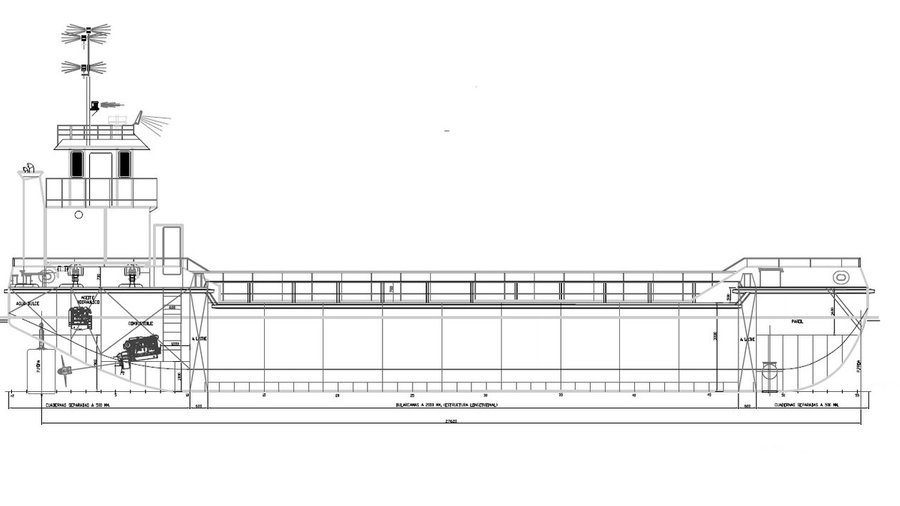 Self Propelled Split Barge - Image 1