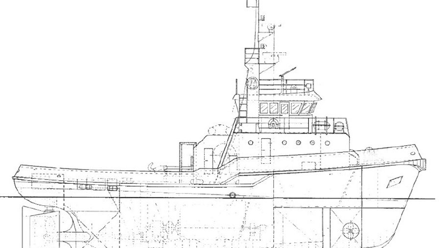 35t BP Single Screw Tug - Image 1