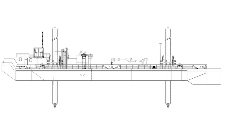 20m Backhoe Dredger - Image 1